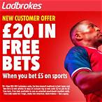 bet 5 get 20 free bets
